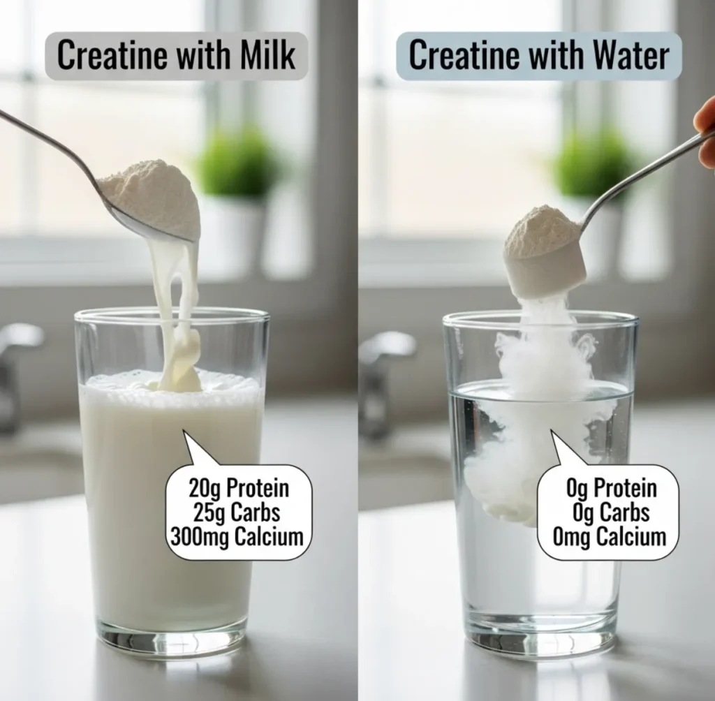Why Take Creatine With Milk? 